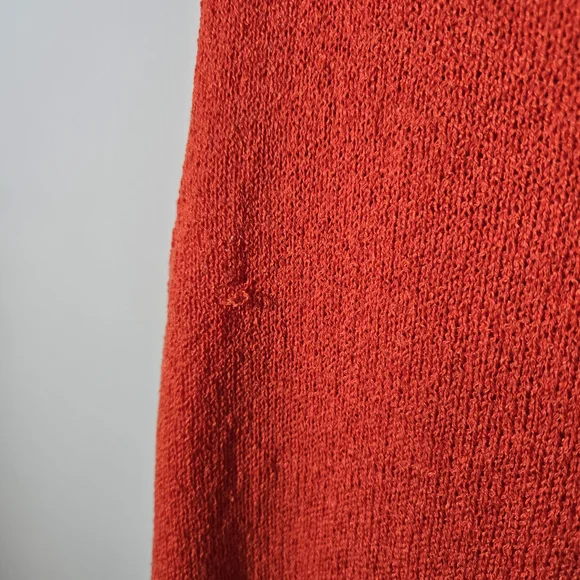 Orange Knit Shorts & Sleeveless Top Set Medium Viscose Summer Outfit‎ - Picture 16 of 16